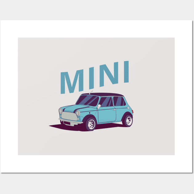 mini cooper Wall Art by enimu